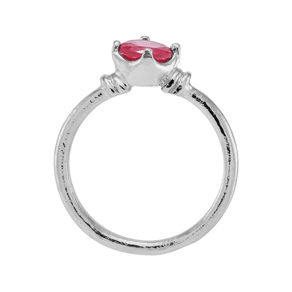 Silpada Red Essence Ring, Size 7 - Picture 3 of 4